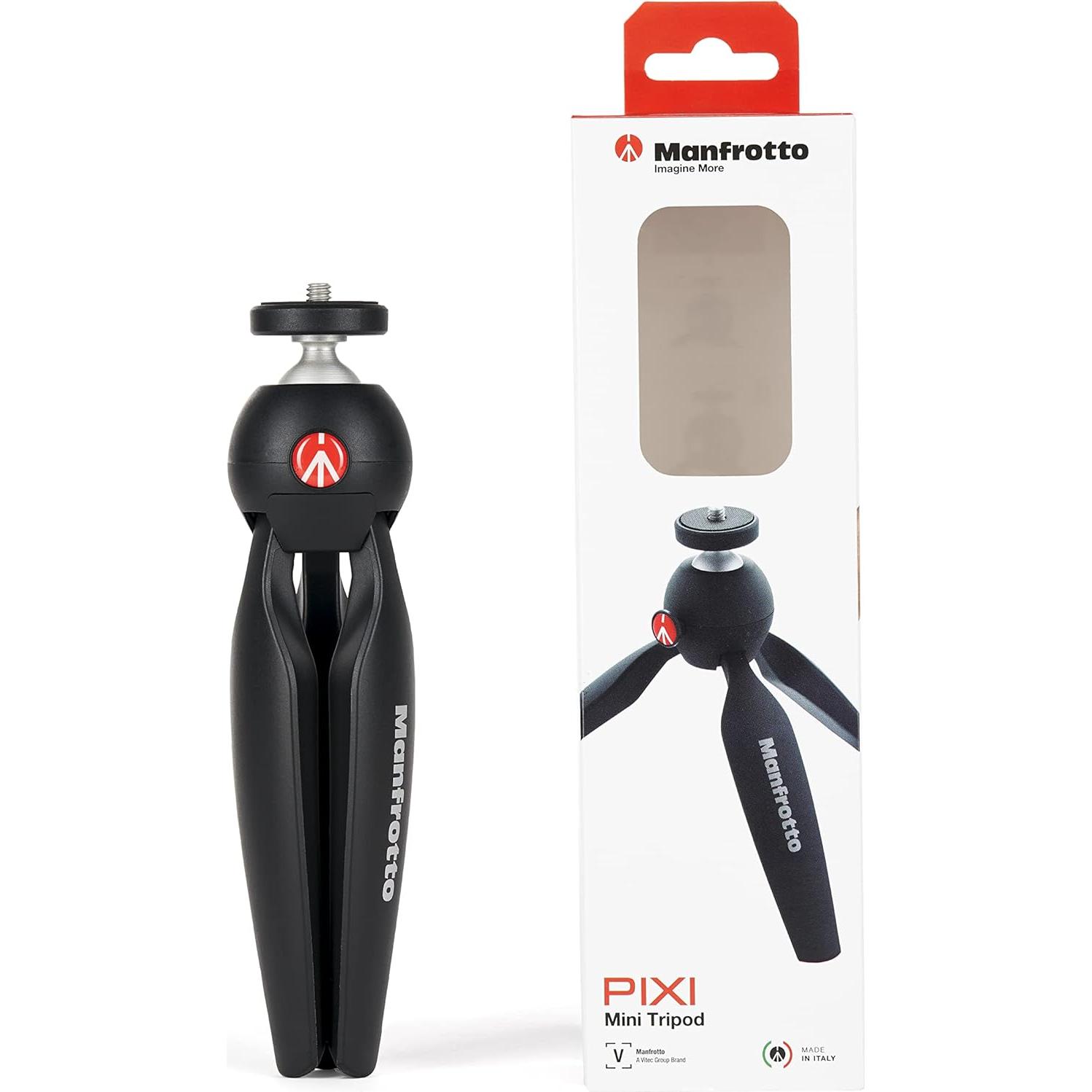 Trípode Mini Manfrotto PIXI MTPIXIMII-B para Cámaras Compactas