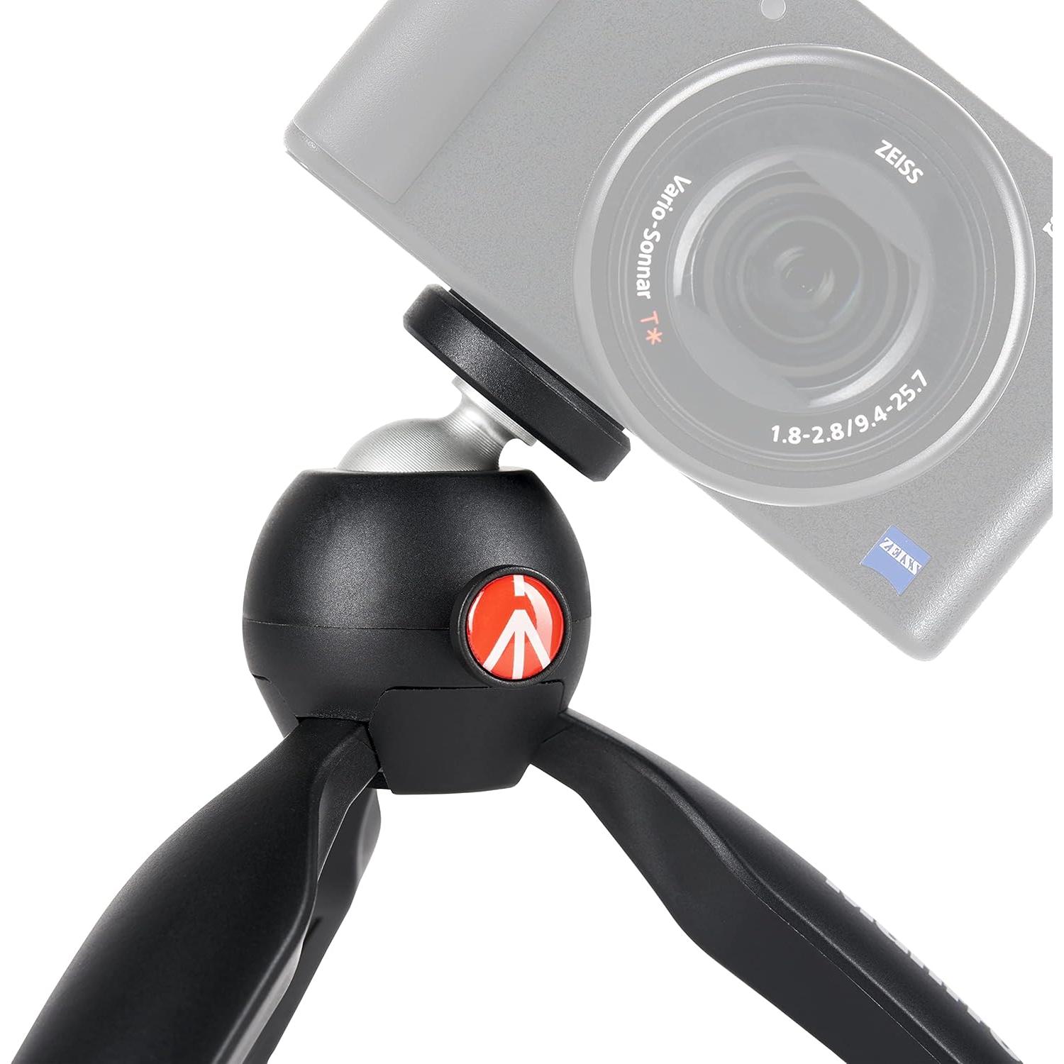 Trípode Mini Manfrotto PIXI MTPIXIMII-B para Cámaras Compactas