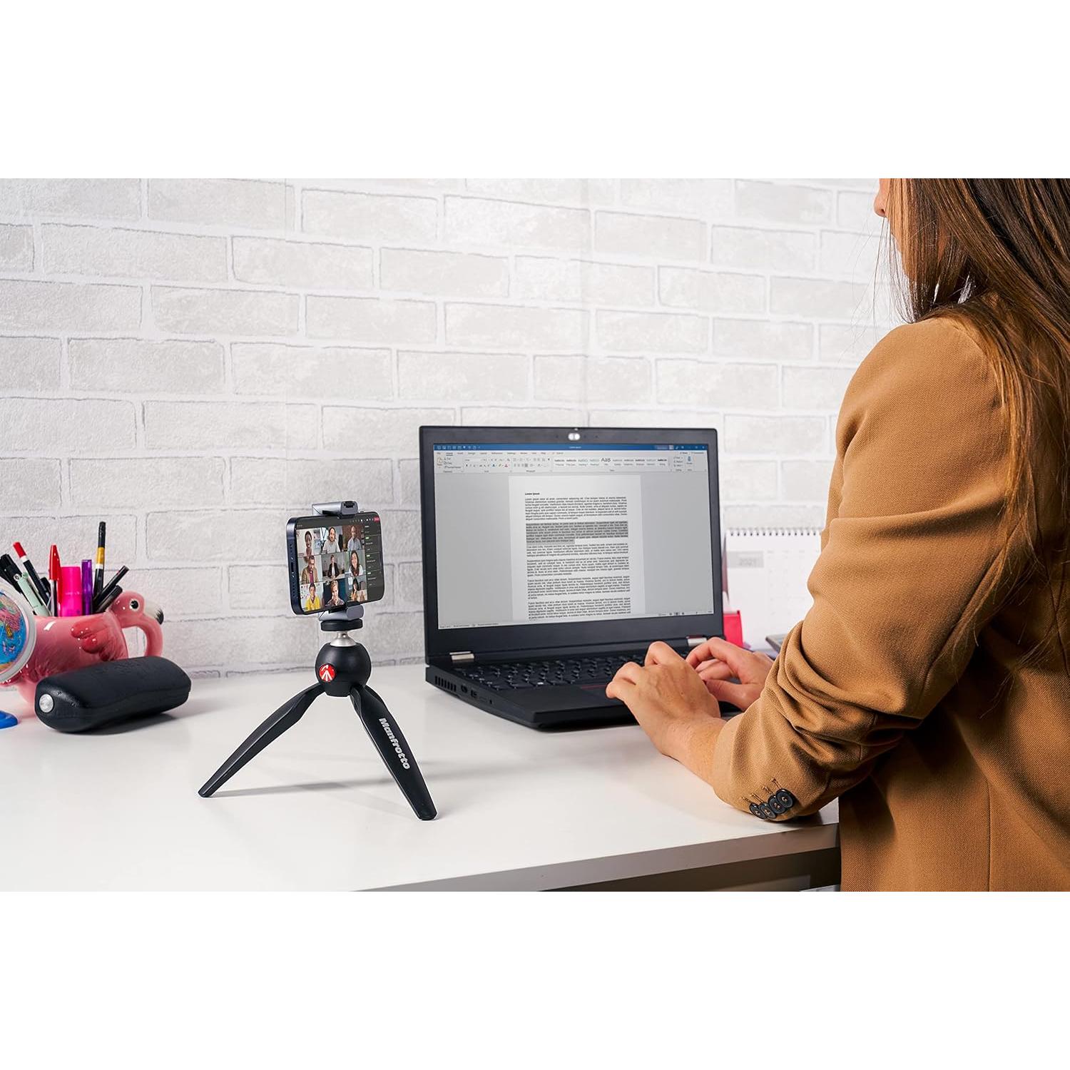 Trípode Mini Manfrotto PIXI MTPIXIMII-B para Cámaras Compactas