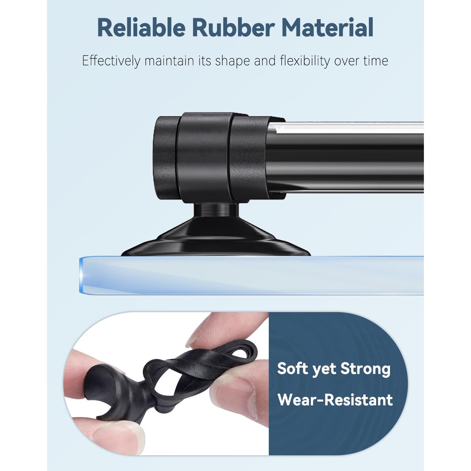 Ventosas para Luz de Acuario Pawfly 6 Pcs 3.05 cm