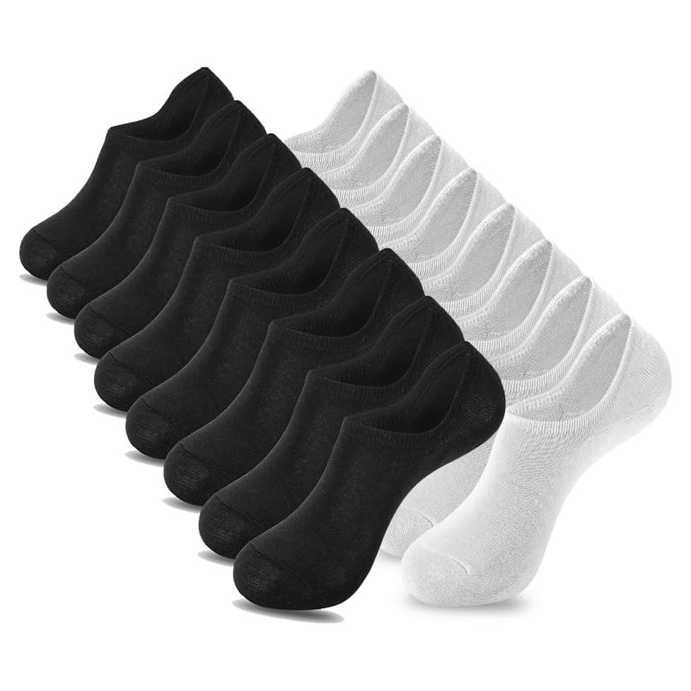 Calcetines Cortos de Algodón Antideslizantes B-multi 6-12 Pares