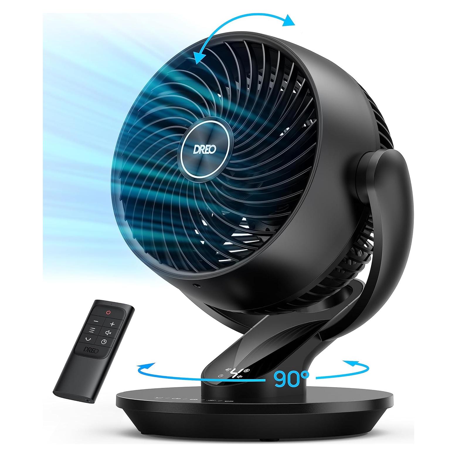 Ventilador de escritorio Dreo DR-HAF001 4 velocidades 28dB