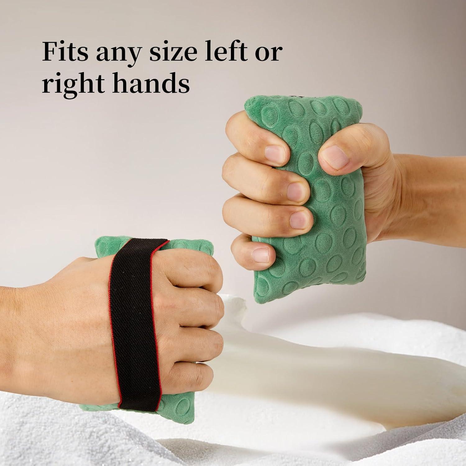 Cojín de Rehabilitación de Dedos GZFQJJ Verde 13x5cm