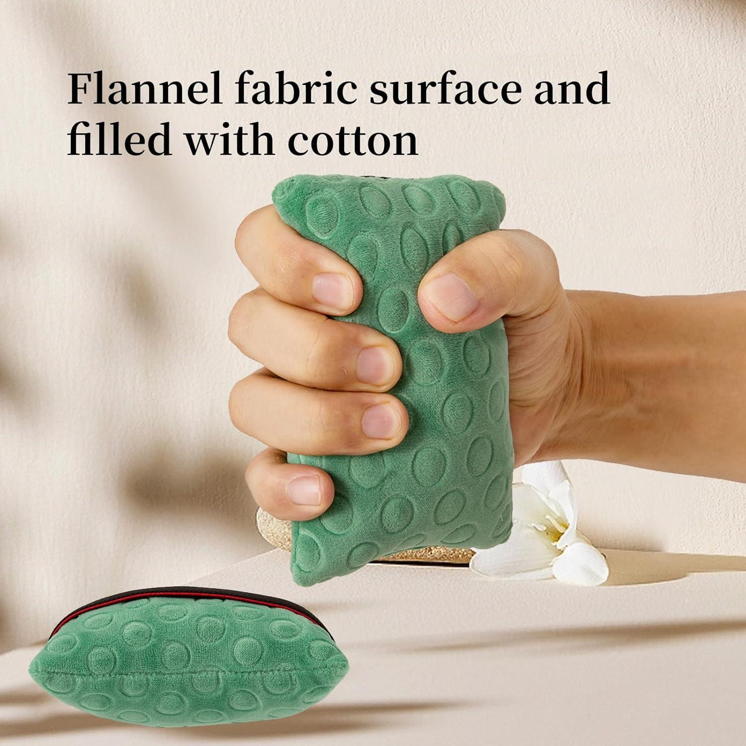 Cojín de Rehabilitación de Dedos GZFQJJ Verde 13x5cm