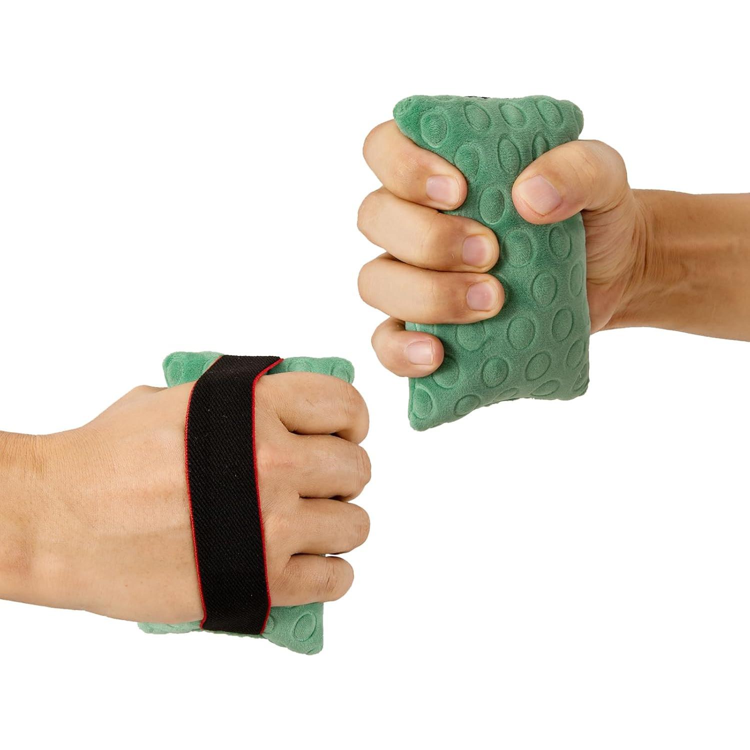 Cojín de Rehabilitación de Dedos GZFQJJ Verde 13x5cm