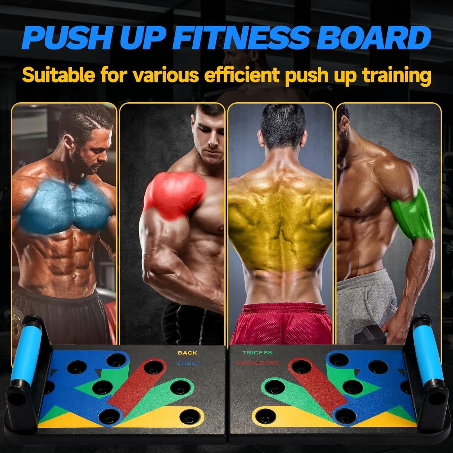 Tabla de Flexiones 9-en-1 SKGNKLIG - Entrenamiento Multifuncional