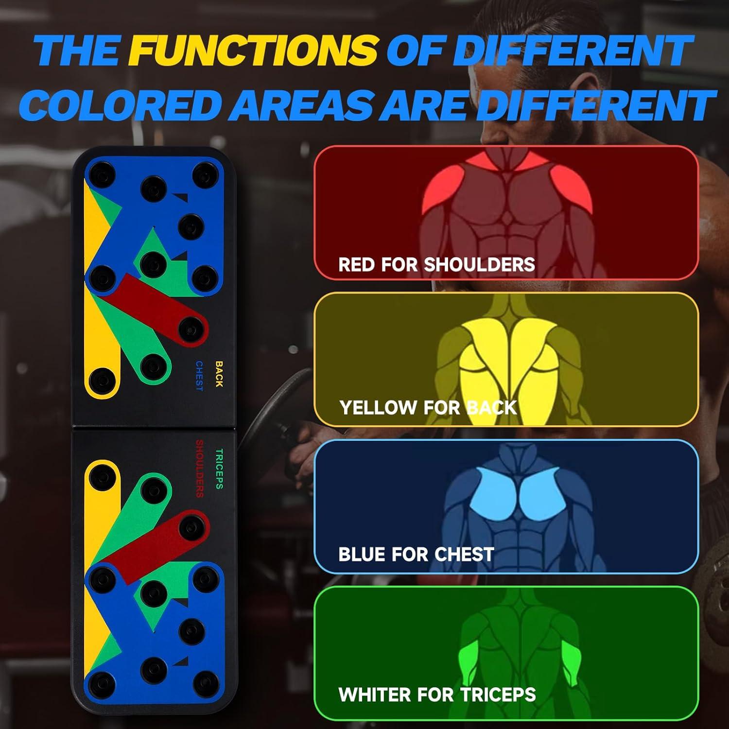 Tabla de Flexiones 9-en-1 SKGNKLIG - Entrenamiento Multifuncional