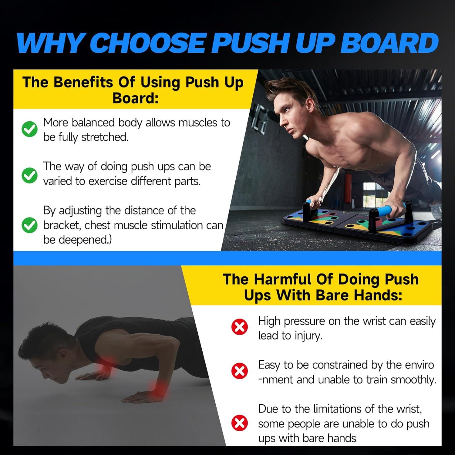 Tabla de Flexiones 9-en-1 SKGNKLIG - Entrenamiento Multifuncional