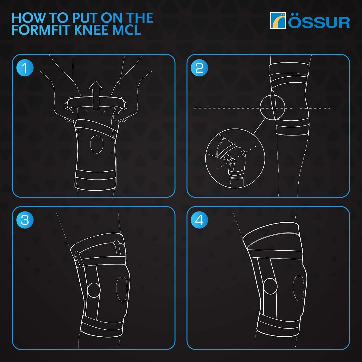 Soporte de Rodilla MCL Formfit Össur - Férula Ajustable para Lesiones