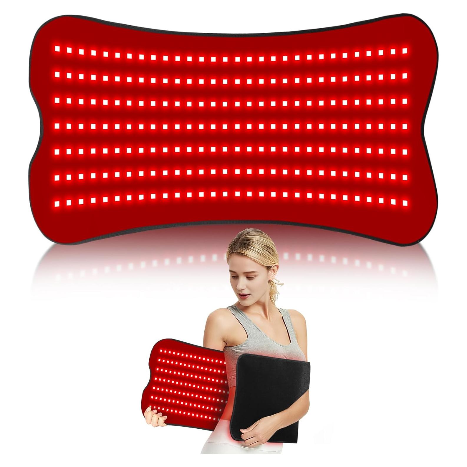 Almohadilla de Terapia de Luz Roja Fyovuv 80x36cm 210 LEDs