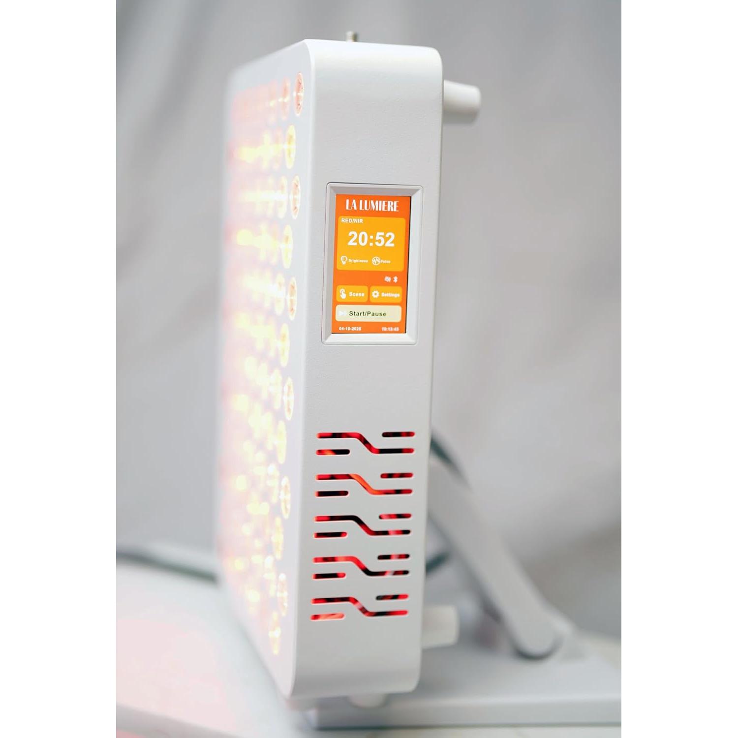 Panel de Terapia de Luz Roja La Lumiere 2025, 72 LEDs, 9 Longitudes de Onda