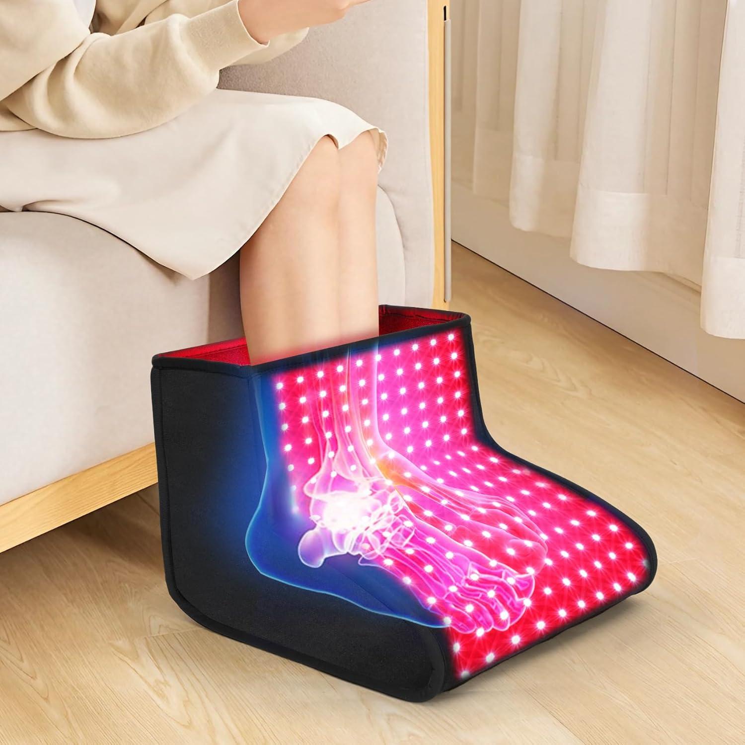 Terapia de Luz Roja Dmzosmd para Alivio del Dolor en Pies