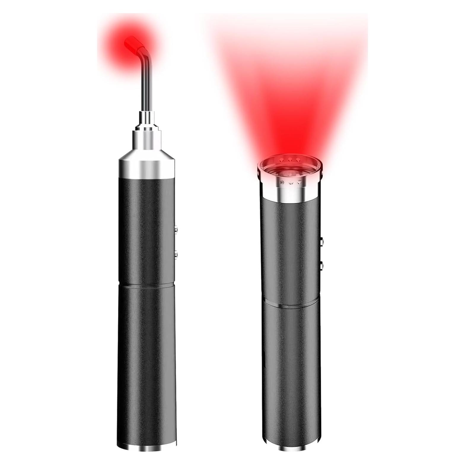 Dispositivo Terapia Luz Roja Topvent 5 LED Alivio Dolor 0.5kg