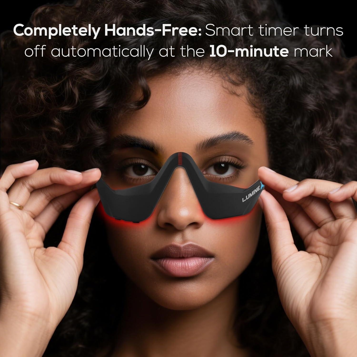 Gafas de Terapia de Luz Roja SENHI para Ojos - Masajeador Antienvejecimiento