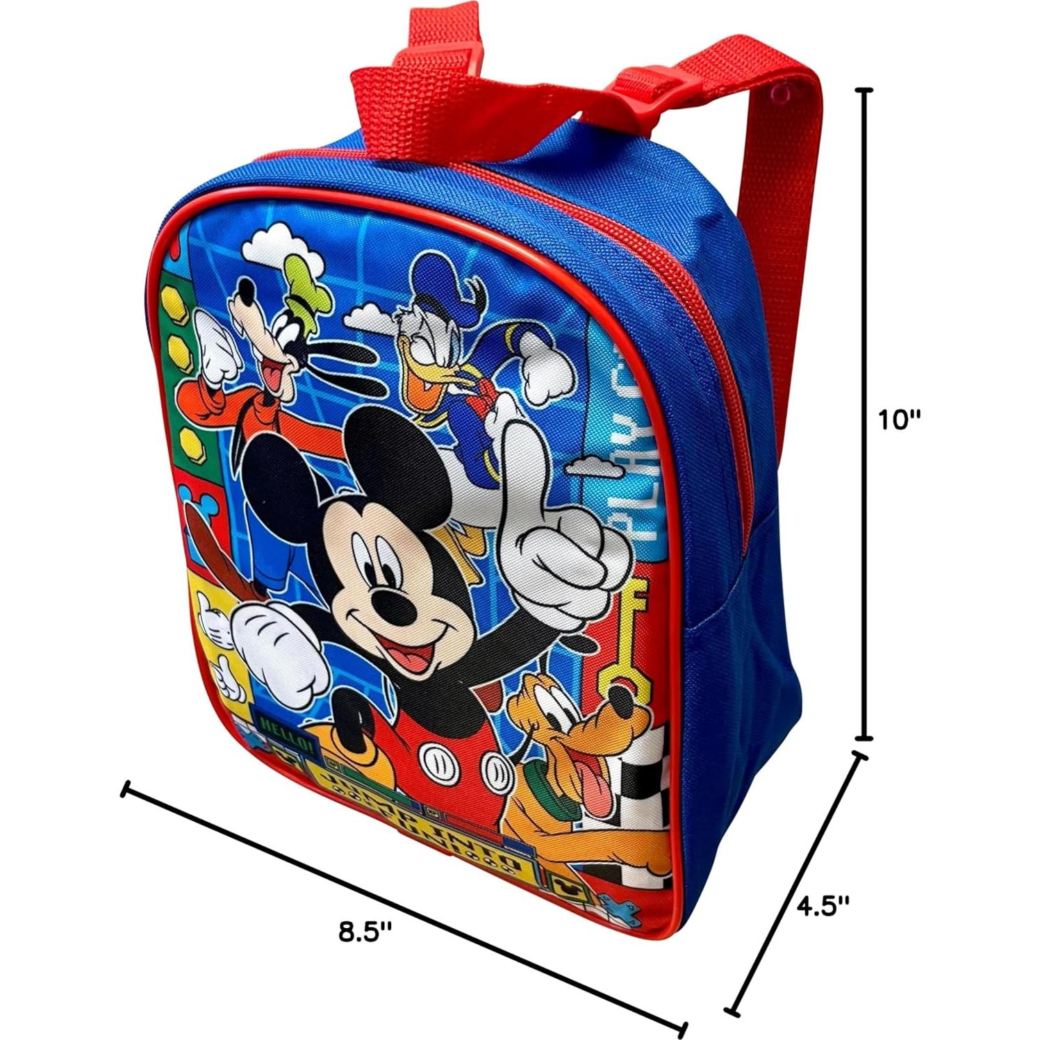 Mochila Mini Disney Marvel Mickey Mouse 25.4 cm para Niños