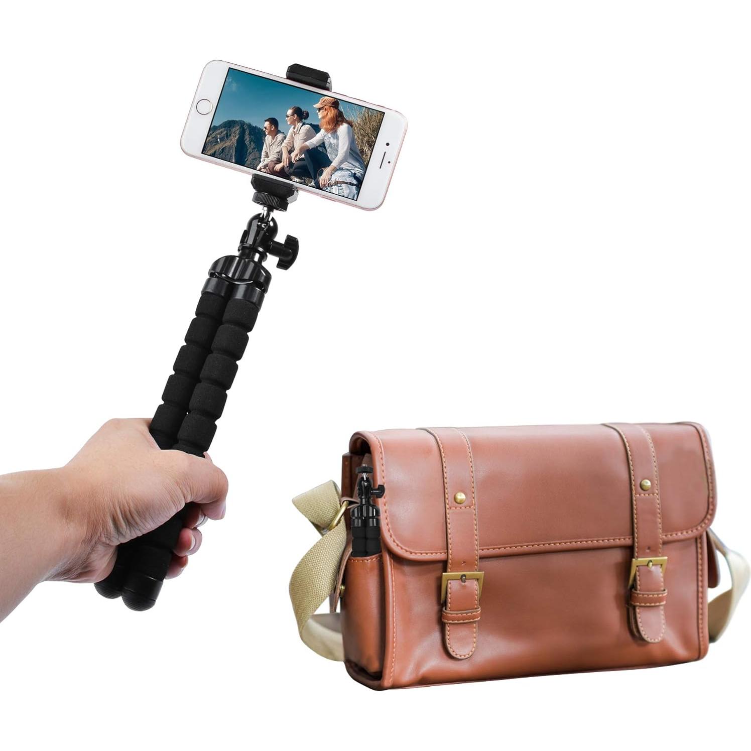 Trípode Mini Ruittos FM-1 Flexible para Teléfono y Cámara