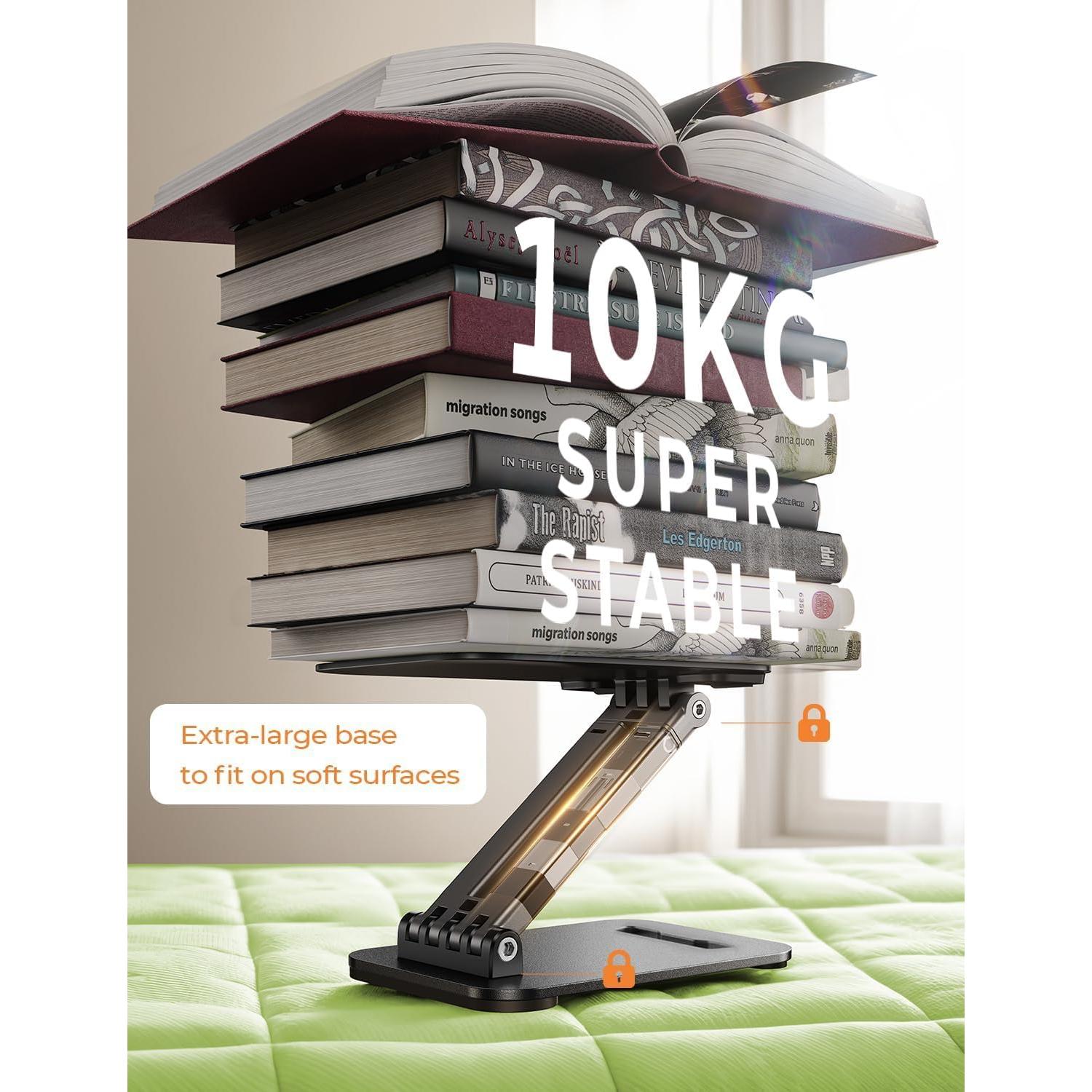 Soporte para Tablet LISEN 2E56 Negro Ajustable Plegable