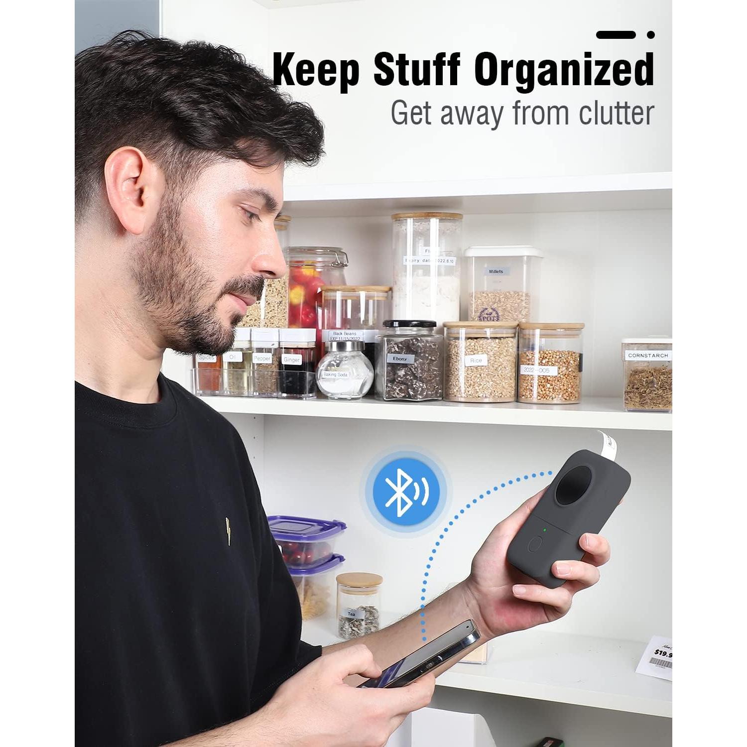 Impresora de Etiquetas Phomemo D30 Mini Portátil Bluetooth