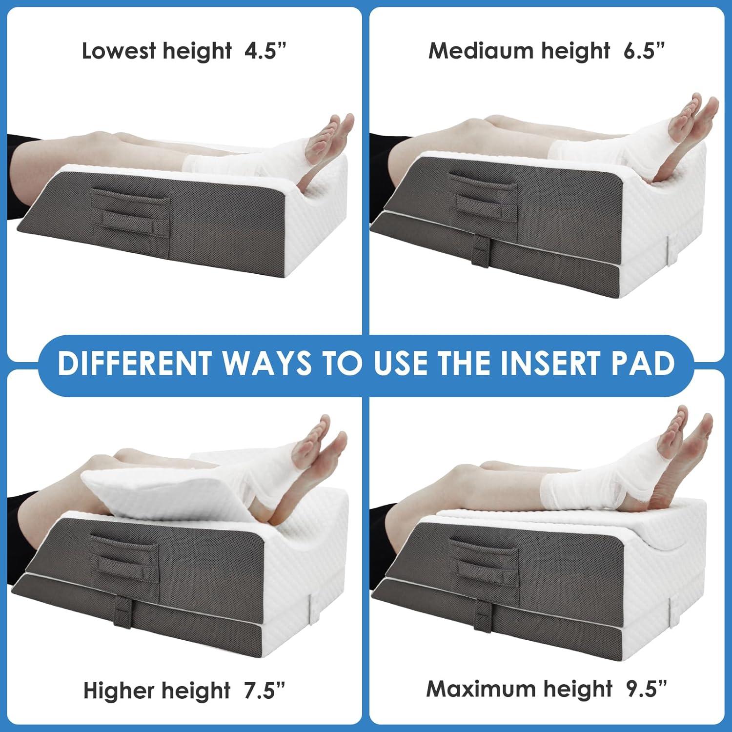 Cojín Elevador de Piernas Ajustable Kehangte 73.7x42.0 cm