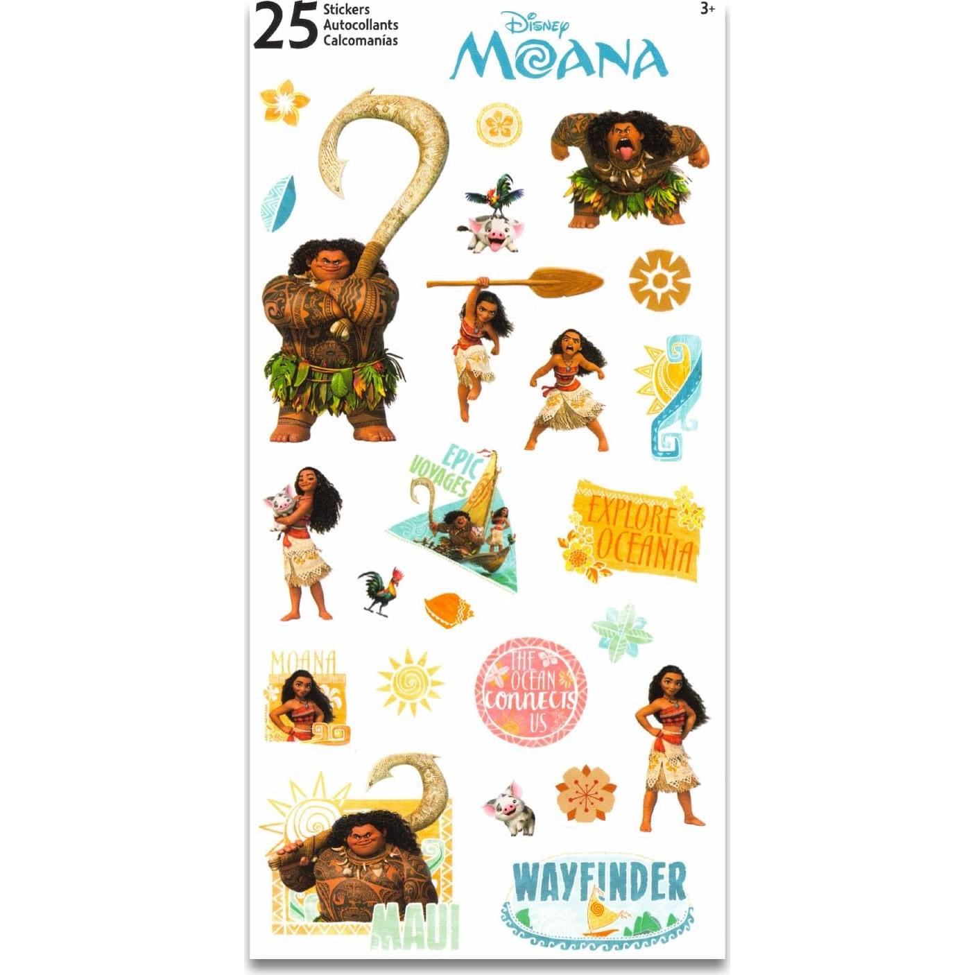 Mochila Escolar Transparente Disney Moana 40.6 cm + Botella