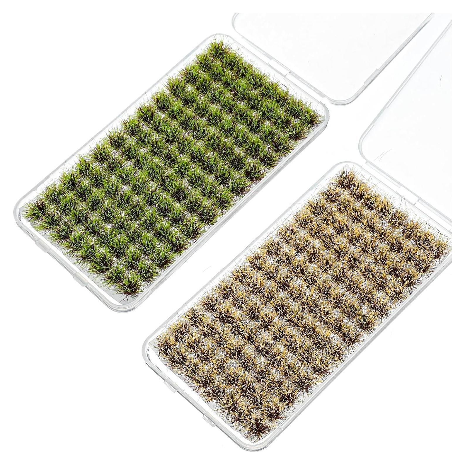 208PCS Hierba Artificial Meyeyaia para Paisajes Miniatura