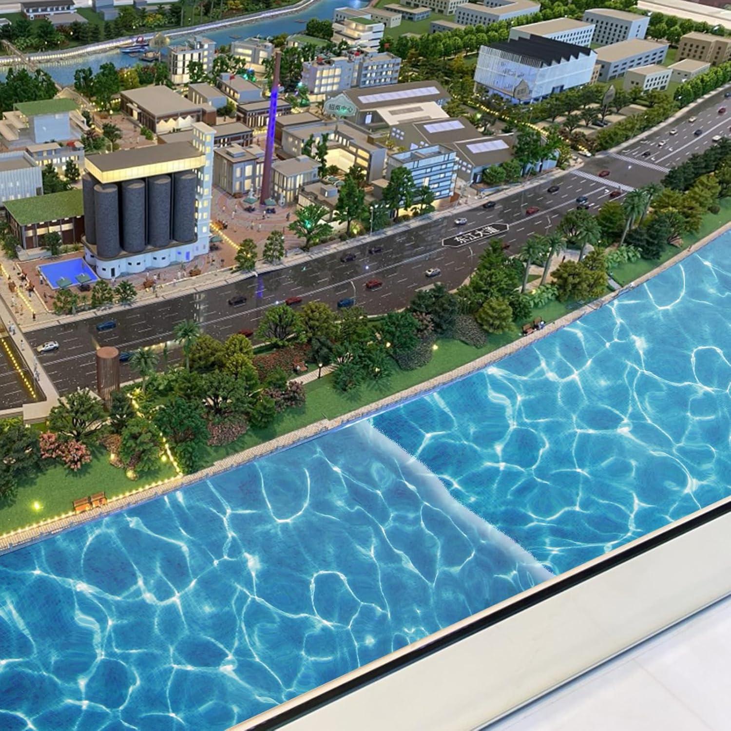 Pegatinas Decorativas de Agua Artificial Cabilock 5PCS 29.5x21cm