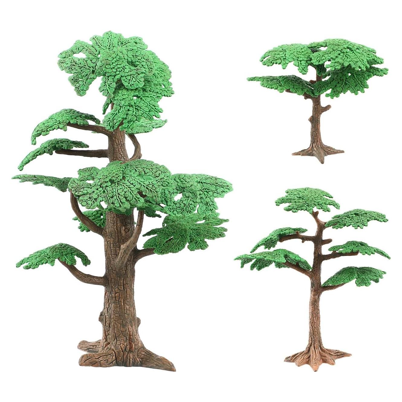 Adornos de Árboles de Ciprés Artificiales NUOBESTY 3 Pcs 24cm
