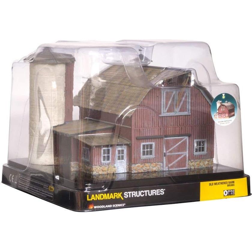 Kit Granero Viejo Weathered Woodland Scenics BR5865 Escala O