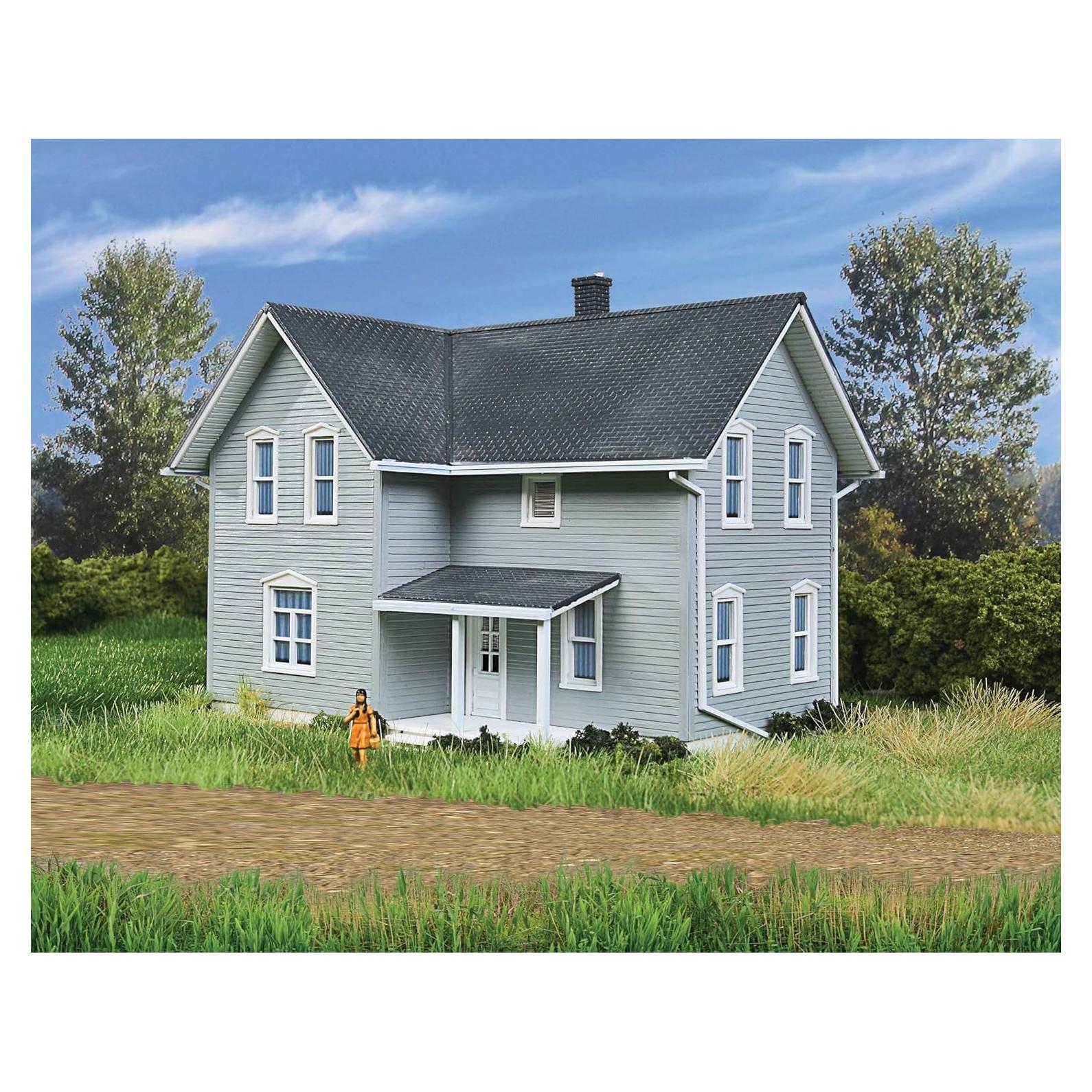 Kit Casa de Campo Tillman Walthers Escala HO 11.9x10.7x11.1cm