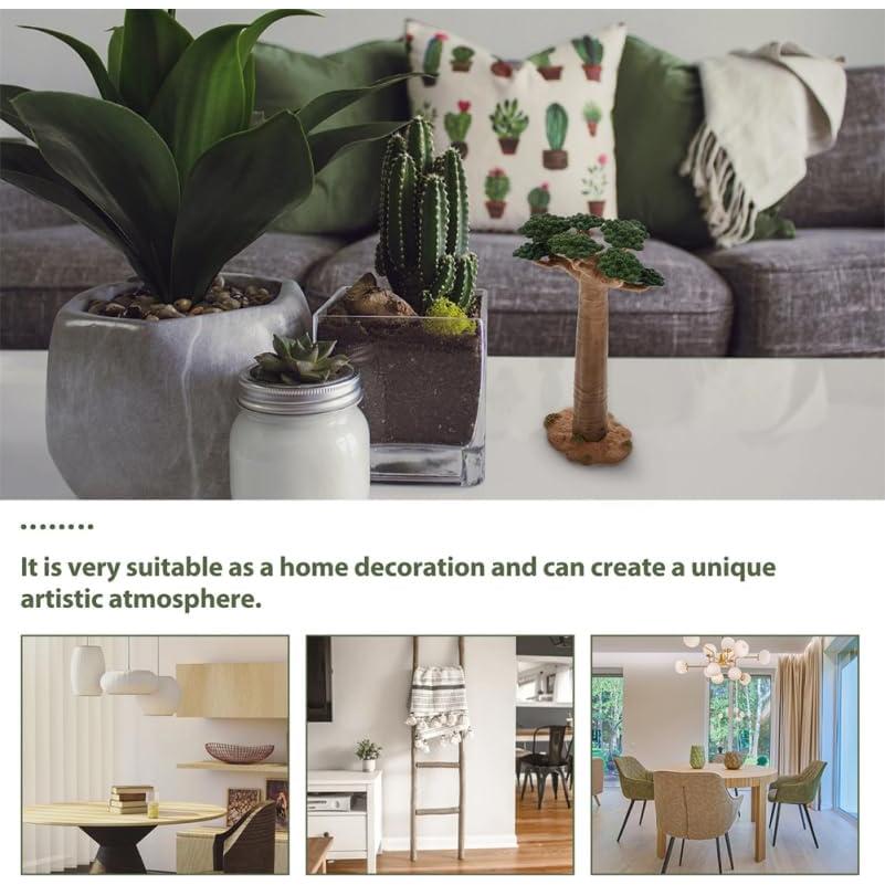 Árbol Baobab Artificial DOITOOL Miniatura 16x10.5cm