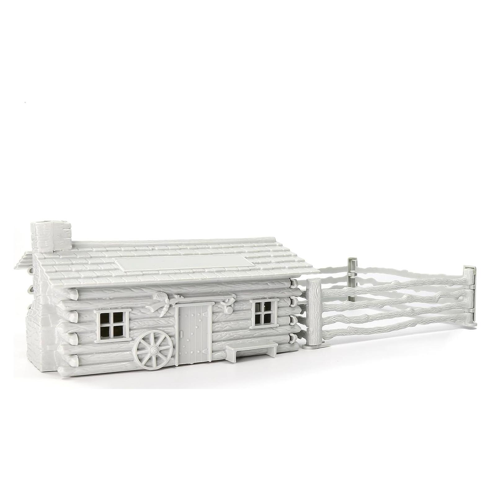 Modelo de Establo de Granja Evemodel JZO02JJ sin Pintar 1:48