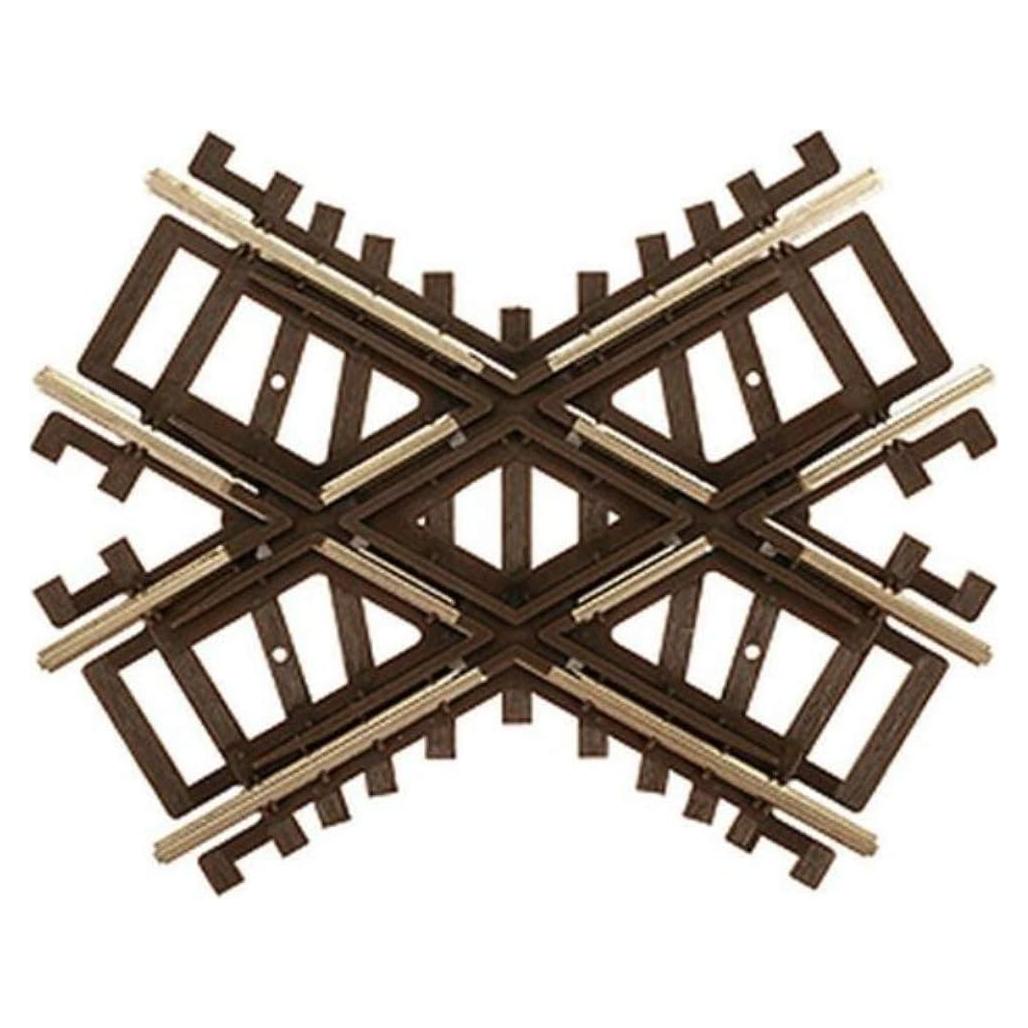 Cruce de 60 Grados Atlas HO Código 83 Riel Plata Níquel