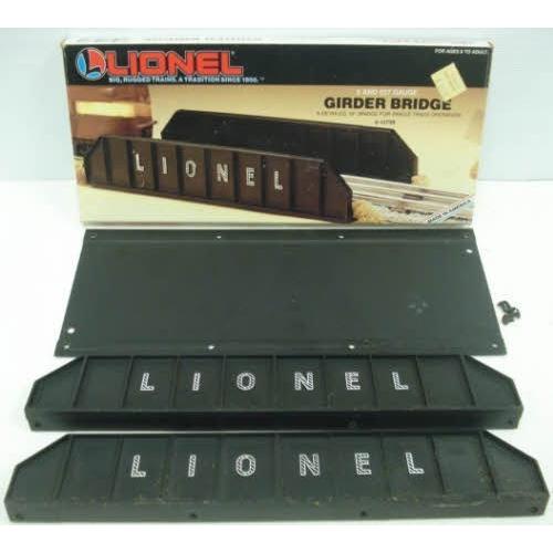 Puente de Viga Lionel FasTrack O Gauge 25.4 cm Metal