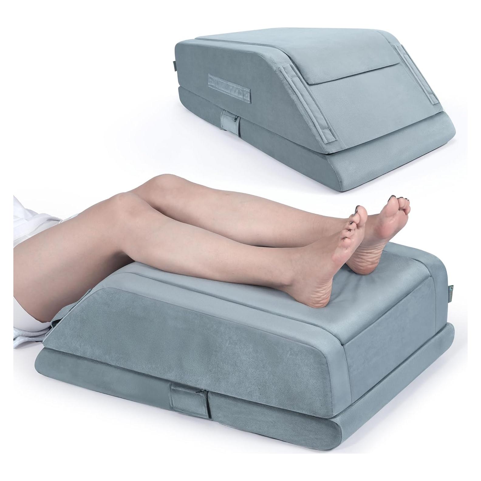 Cojín de Elevación de Piernas OasisSpace Doble Ergonomía 72x43cm