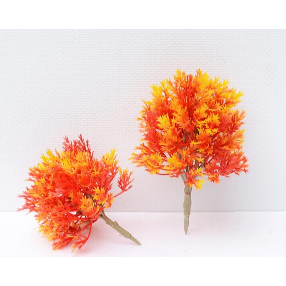 Decoración de Otoño Totority Árboles de Arce Miniatura 15 cm