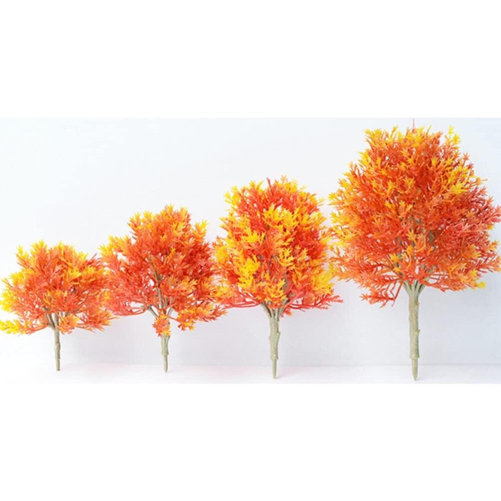 Decoración de Otoño Totority Árboles de Arce Miniatura 15 cm