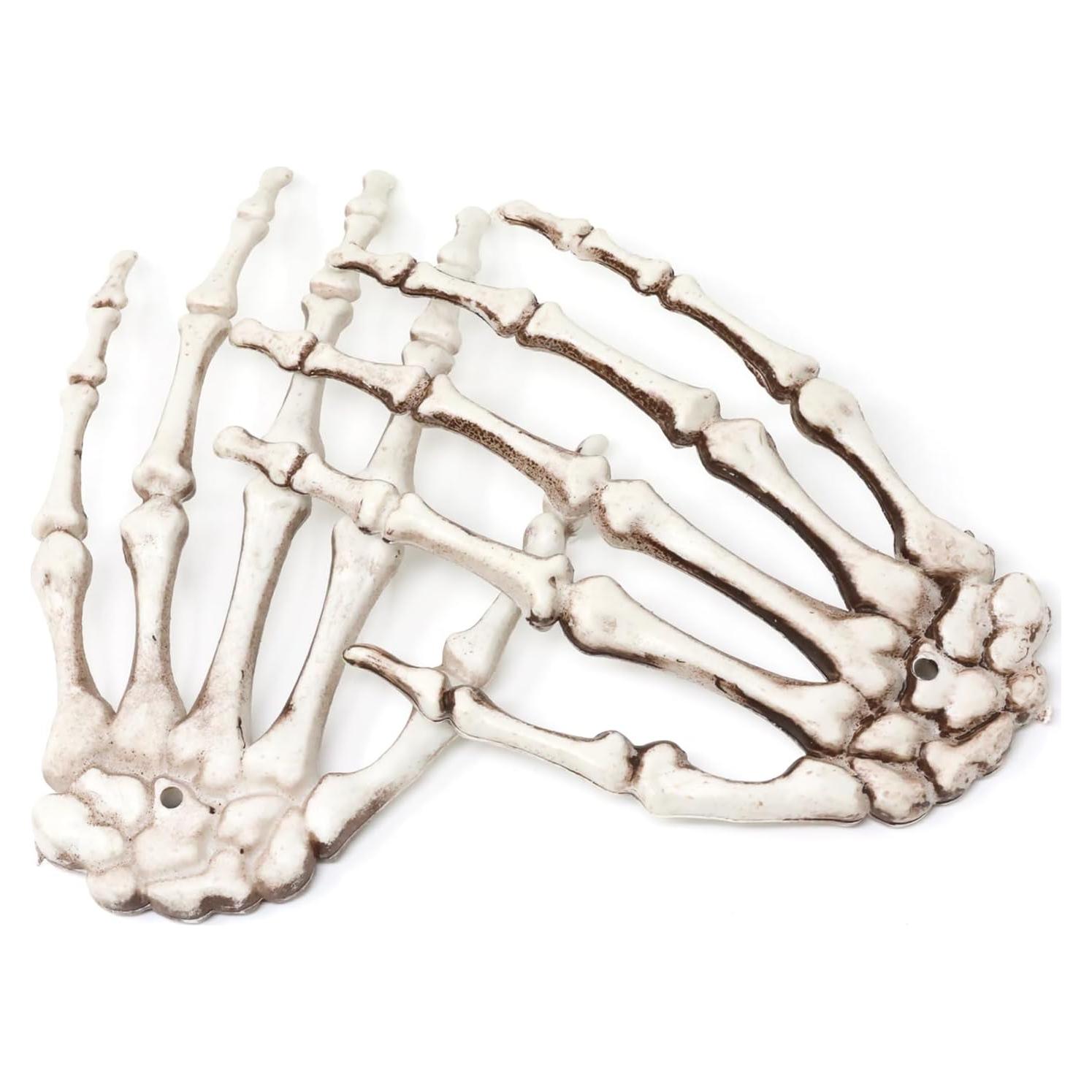 Manos de Esqueleto Realistas Honbay para Decoración Halloween