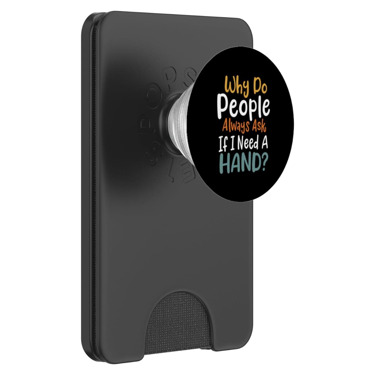 PopWallet Magnético PopSockets para MagSafe - Negro