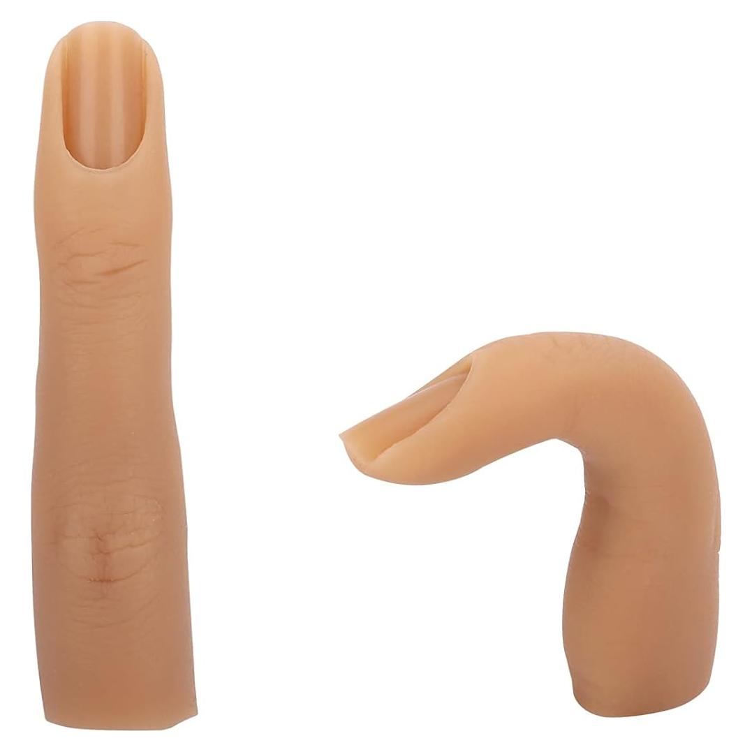 Dedo de Entrenamiento de Silicona Yokilly para Uñas Acrílicas