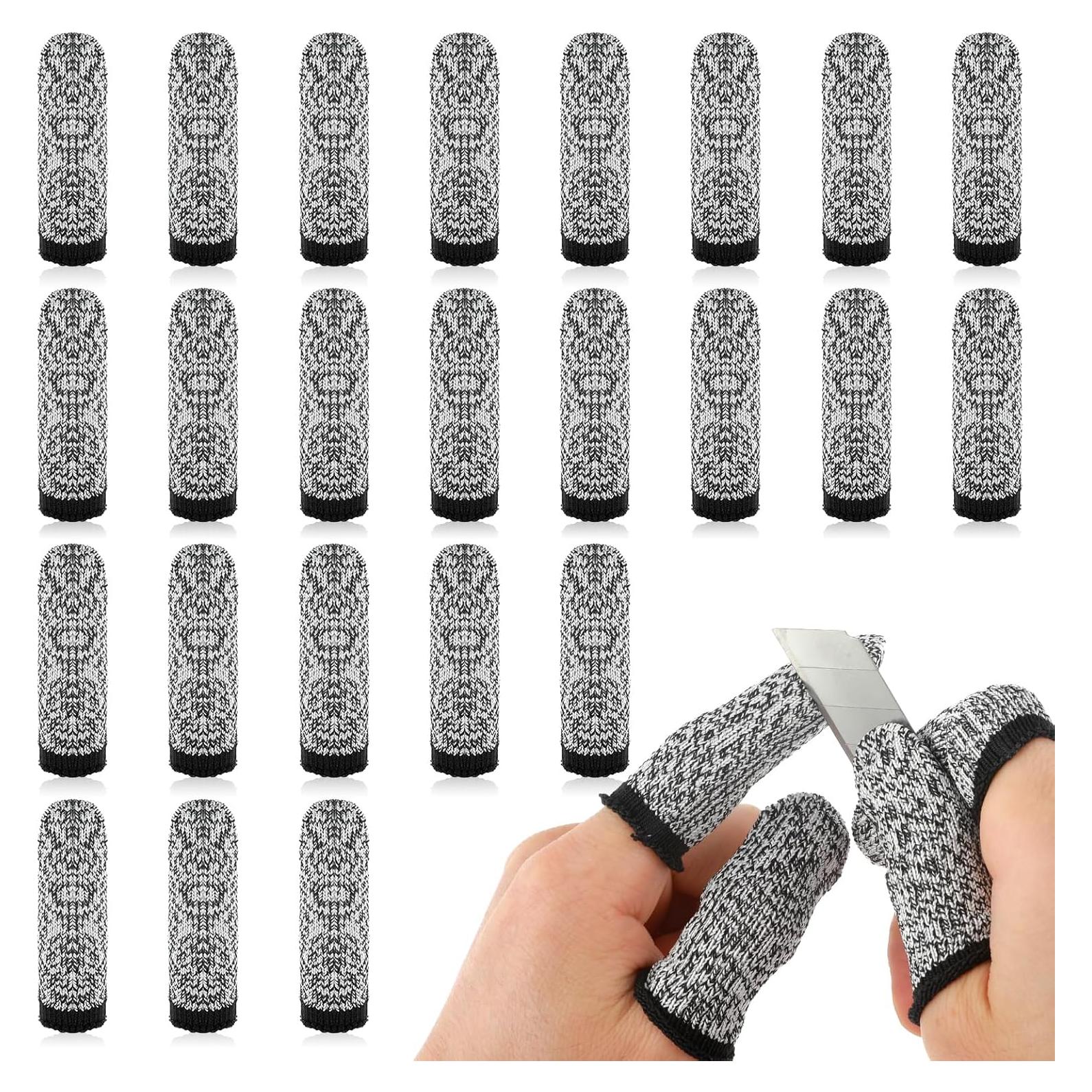 Fundas para Dedos Resistentes a Cortes Ouligay - 24 Pcs