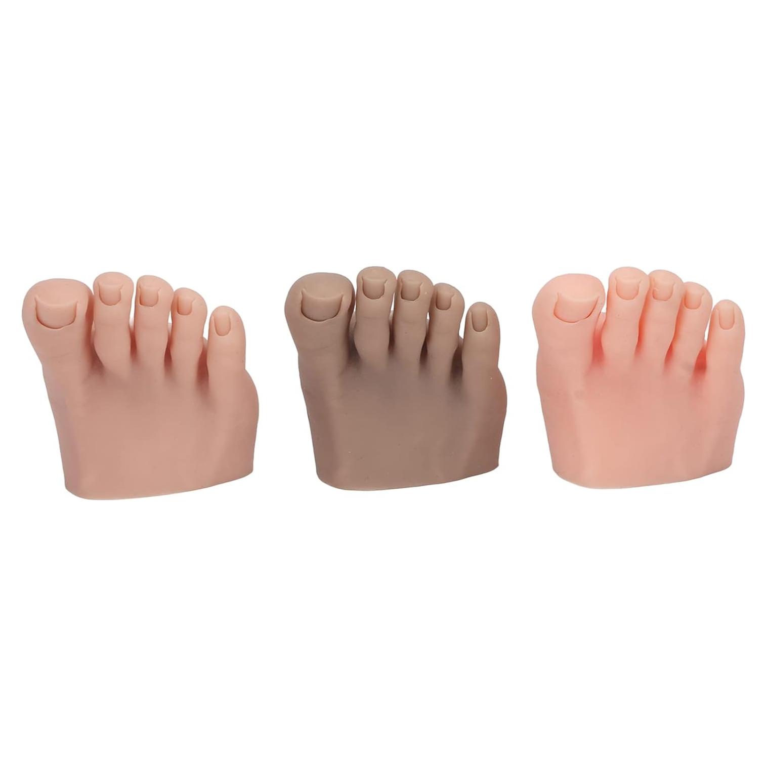 Modelo de Pie Falso de Práctica Fabater - 3 Piezas Silicona