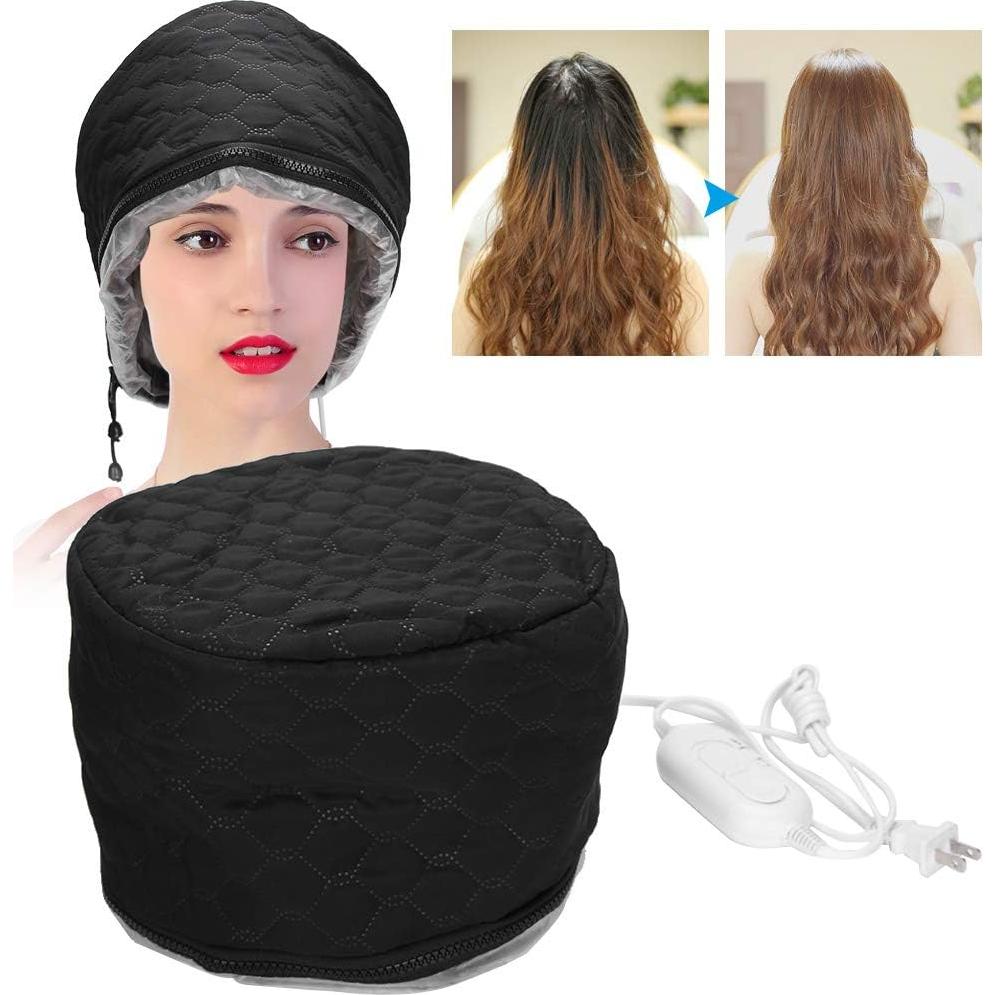 Gorro Térmico Ajustable Tiiyee para Acondicionamiento Capilar