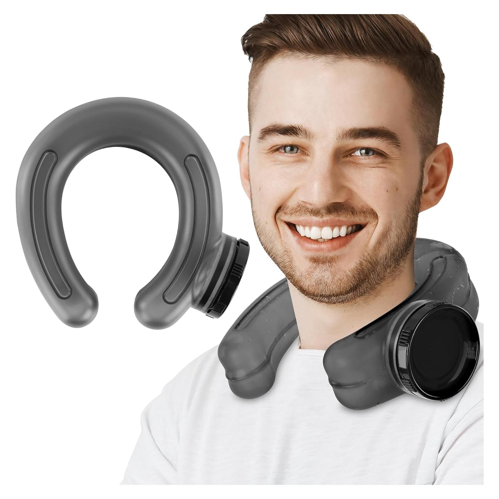 Tubo de Enfriamiento para Cuello Yokulamo - Anillo de Hielo Reutilizable Negro