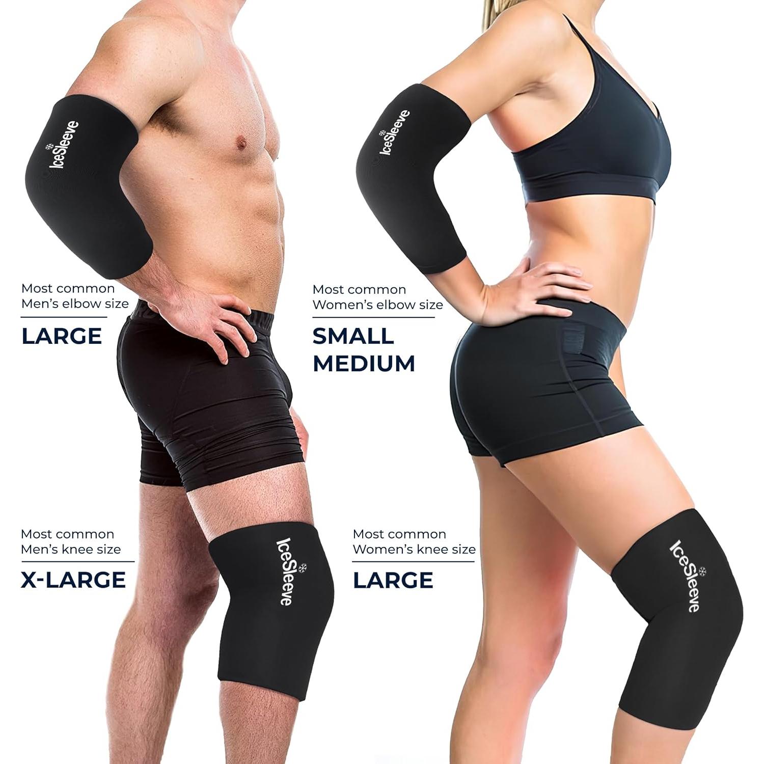 Manga de Hielo Reutilizable IceSleeve XL para Codo y Rodilla