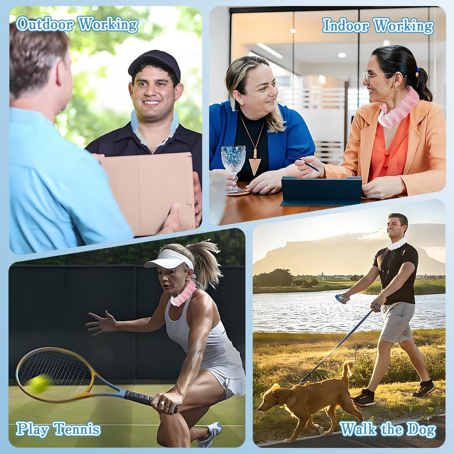 Tubo Refrigerante de Cuello MOSOKI Blanco Reutilizable 100g