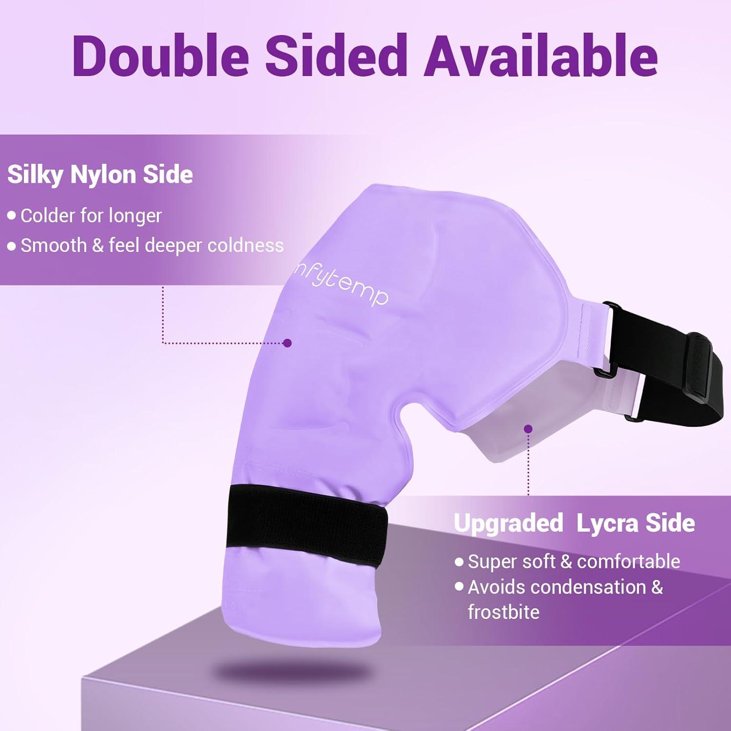 Compresa de Hielo para Hombro Comfytemp Grande Púrpura