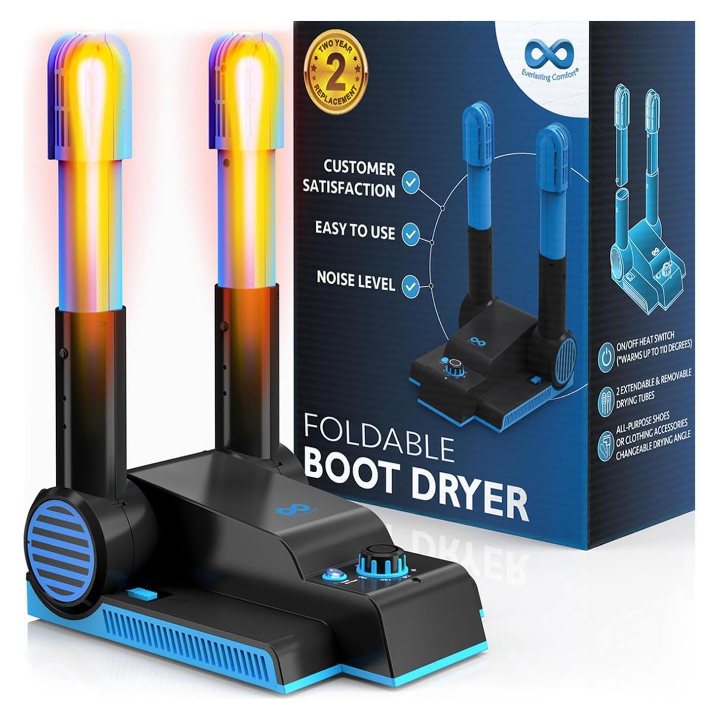 Secador de Botas Plegable Everlasting Comfort 250W 2 Tubos