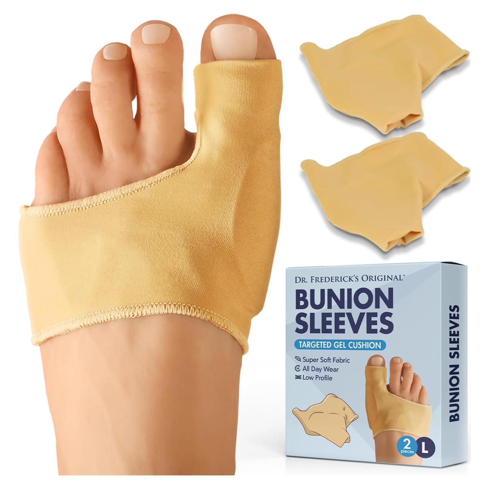 Mangas para Juanetes Dr. Frederick - 2 Unidades - Gel Grande