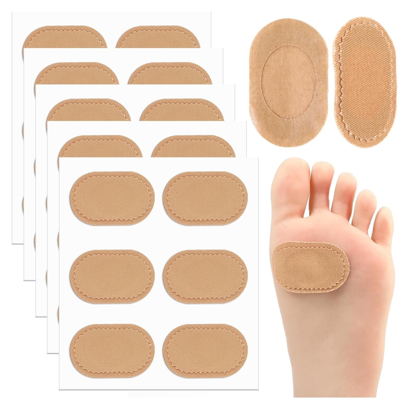 30 Almohadillas Protectores para Juanetes WY LIGHTING Amarillo