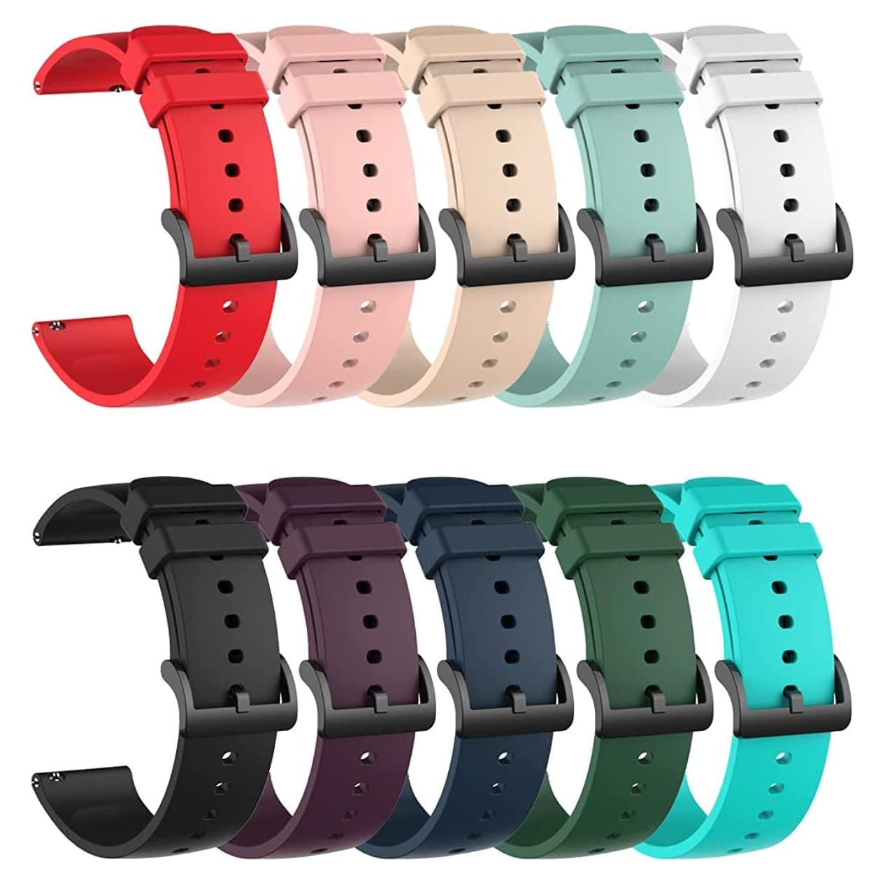 Correa de Silicona Suave para Smartwatch CMF BY NOTHING 10 Unidades